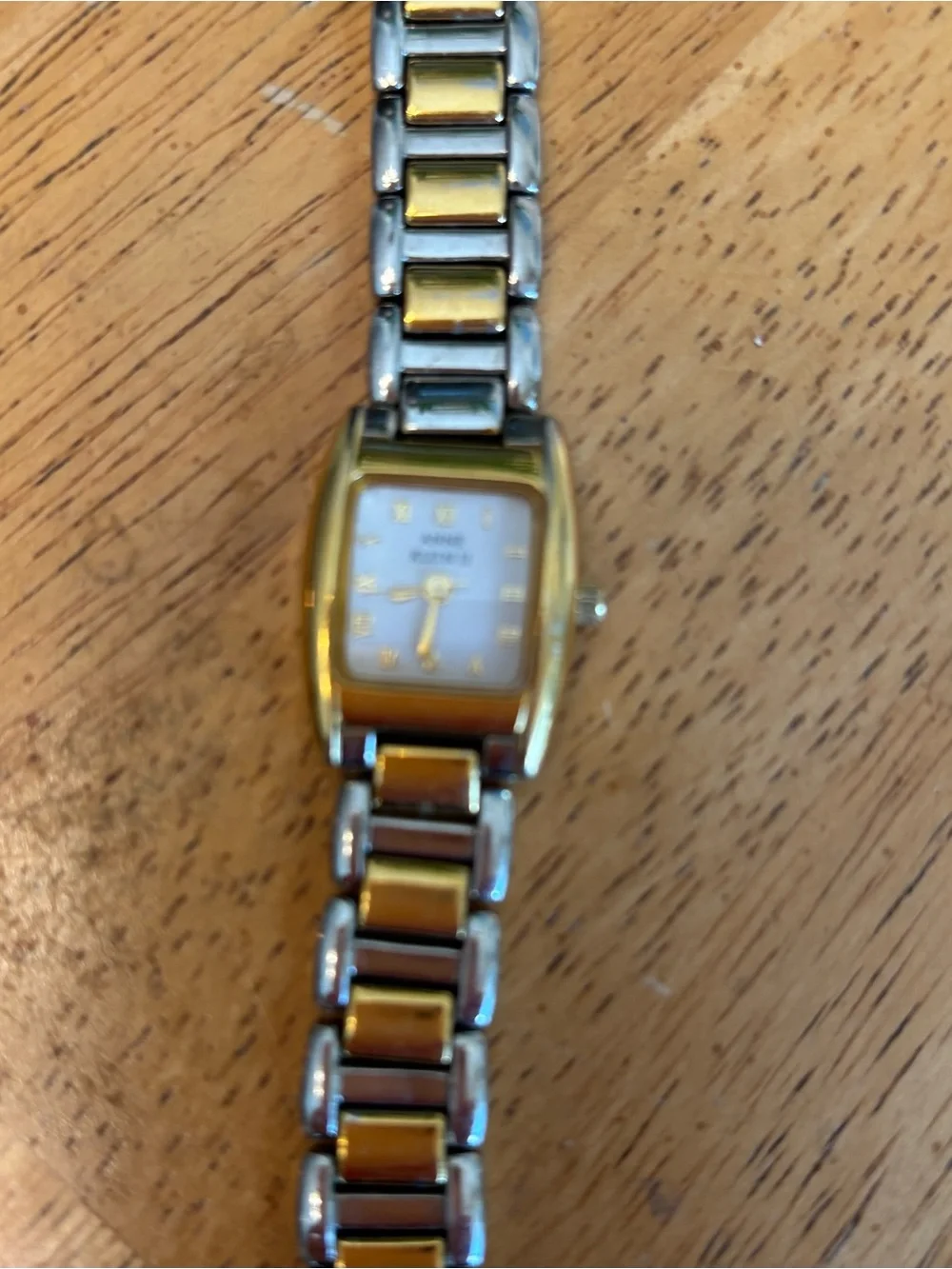 Two-Tone Gold & Silver Women's Watch Anne Klein II